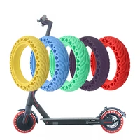 8 5 inch colorful honeycomb rubber solid tire for xiaomi m365pro electric scooter accessory 8 122 shock absorber damping tyre