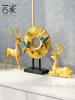 deer ornaments creative home soft decoration indoor living room wine cabinet tea table tv cabinet porch room layout
