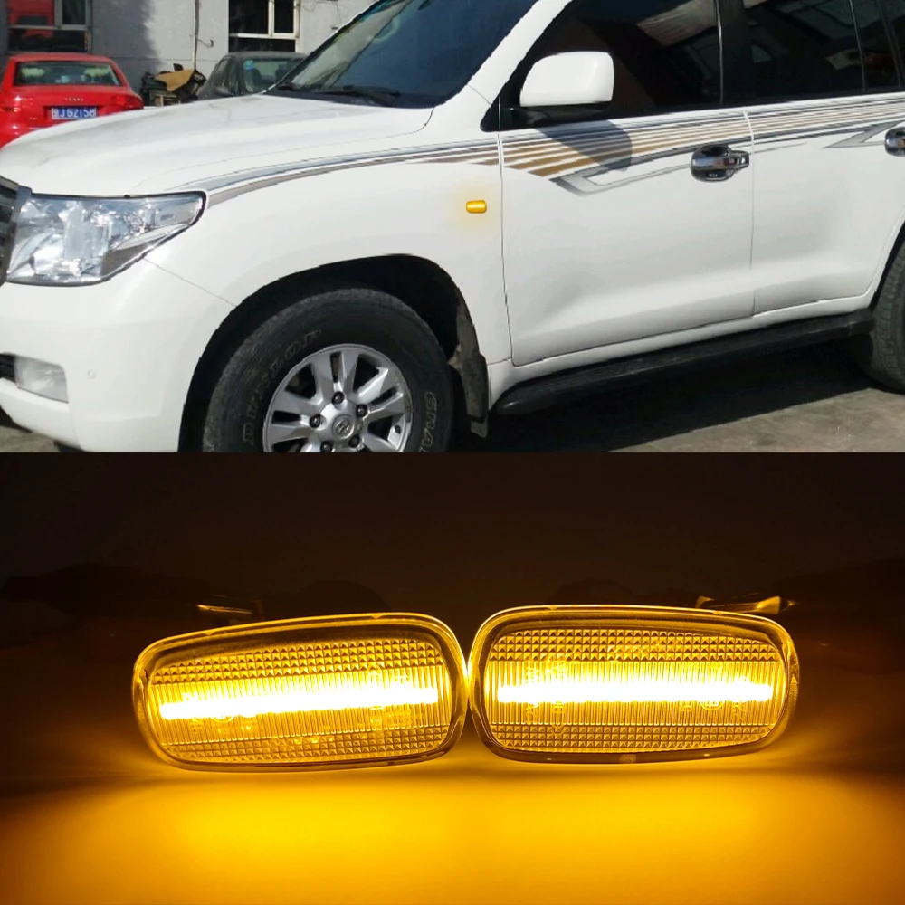 1 пара светодиодный боковой габаритный фонарь для Lexus IS200 300 LS430 Scion xB Toyota Prius Kluger Wish