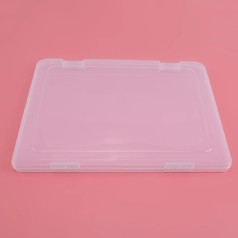 Прозрачная коробка для хранения формата А4 портативные товары прозрачная