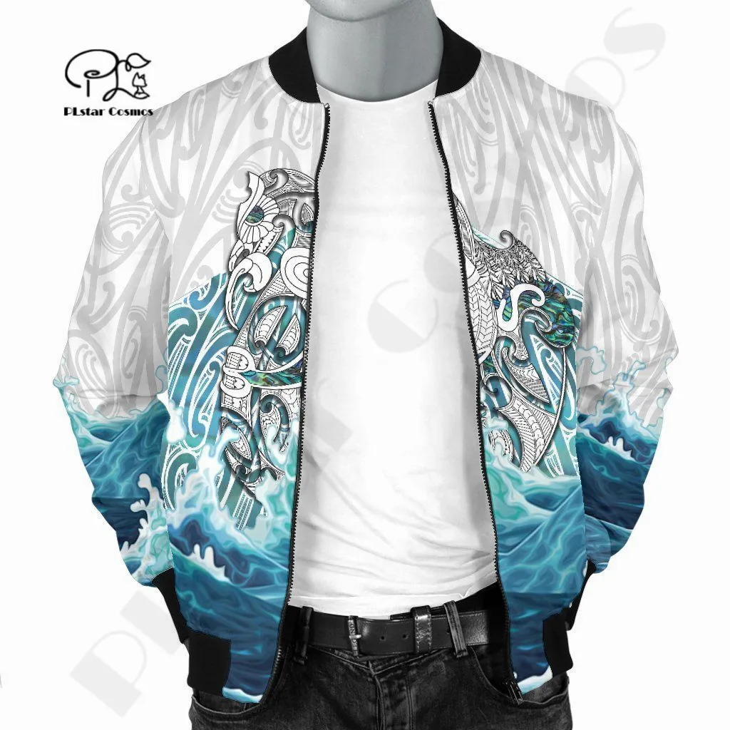 

Men/Women Winter Maori Tattoo Country 3DPrint Autumn Zipper Flight Jacket Unique Casual Unisex Harajuku Thick Coat Streetwear -1