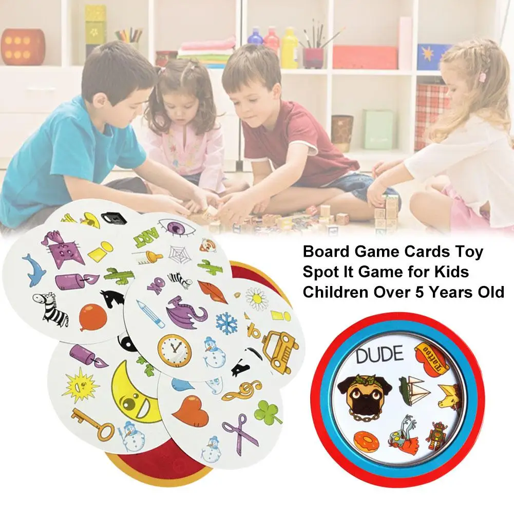 Новое поступление Spot Symbol Cards игра английская версия Обучающие игрушки с