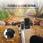 Силиконовый велосипедный держатель для телефона для IPhone 12 11 pro max 7 8 plus X Xr Xs