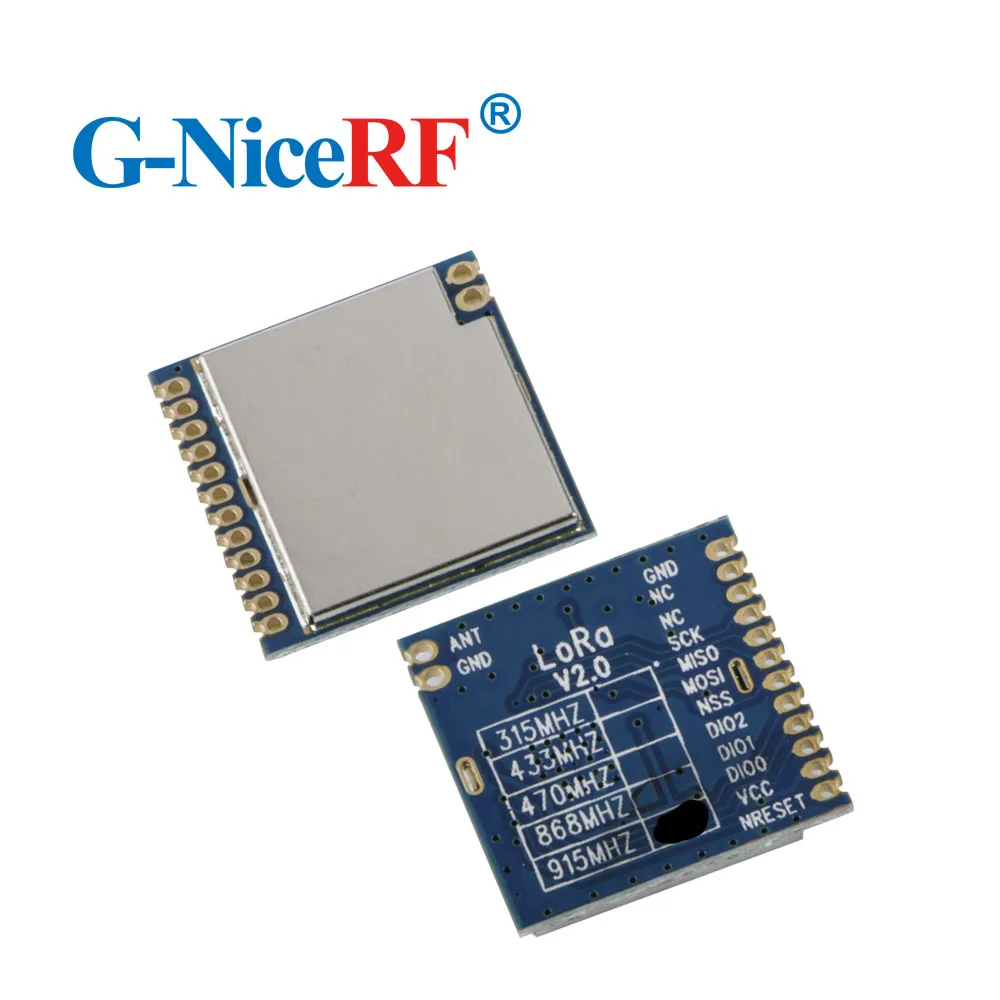 2 шт./лот LoRa1276 100 мВт SX1276 чип SPI интерфейс чувствительность 139 дБм 915 МГц 4 км