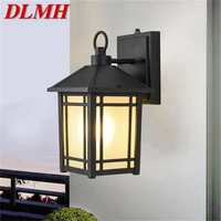 dlmh modern outdoor wall lamps contemporary creative new balcony decorative for living corridor bed room hotel
