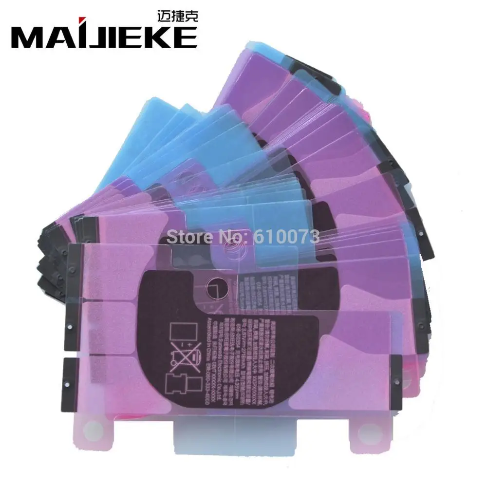 10XBattery Adhesive Sticker For iPhone 13 14 pro max 12 11 pro max mini X Xr Xs max 5s 6 6s 7 8 plus Battery Glue Tape Strip Tab images - 6