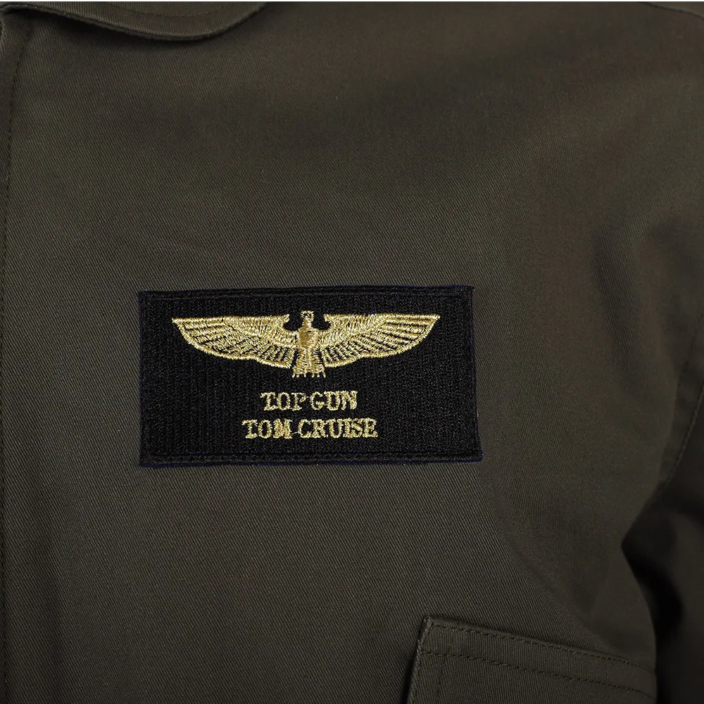 Мужской пилотный комбинезон Top Gun пилота пальто армейский солдат костюм на