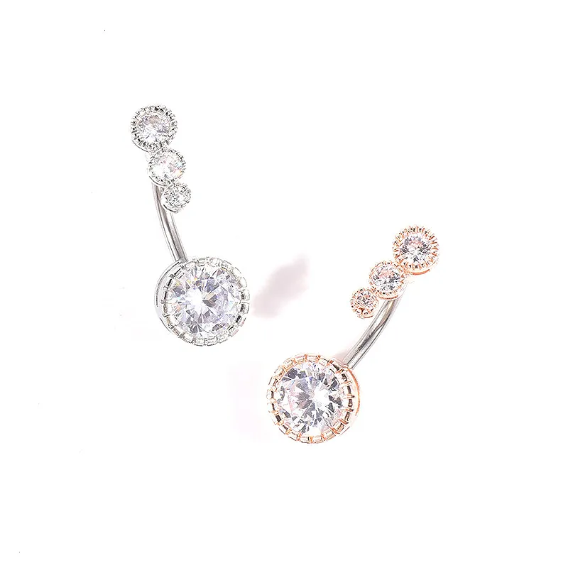 Модные Стиль Висячие пупка кольца титановый пирсинг женщина ювелирное изделие