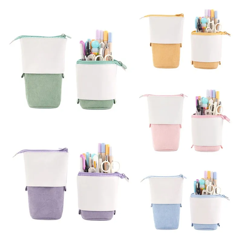 

Pen Pencil Stationery Bag Retractable Bag Pen Holder Gifts Home Decoration Accessories Desktop Holder Ornament