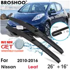 Автомобильный стеклоочиститель лобовое стекло стеклоочистителя подходящий нож Аксессуары для Nissan Leaf 26 ''+ 16'' 2010-2016
