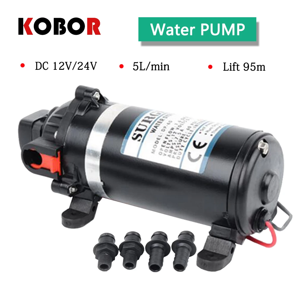 Dp-160s 12 В 24 Dc 126 Вт 9 5 м подъемник 160psi 11bar Портативный Миниатюрный Электрический