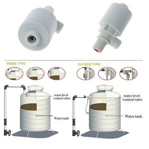 Шаровой кран с автоматическим контролем уровня воды, резервуар башня клапана