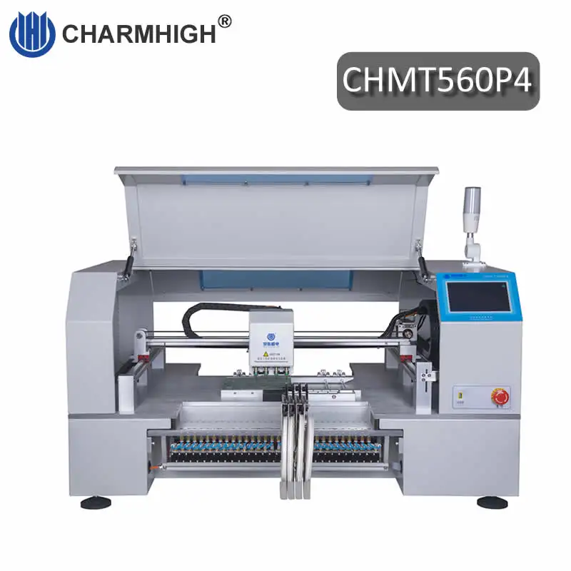 4 головки 60 кормушки Настольный CHM T560P4 усовершенствованным SMD захвата и установки