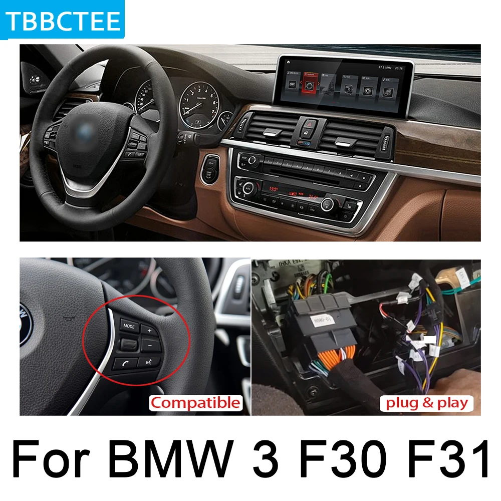 Для BMW 3 серии F30 F31 2013 ~ 2016 NBT автомобильный мультимедийный плеер радио gps Android