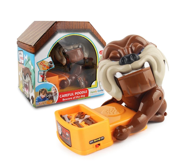 Большой бульдог телефон стоматолог игрушка на удачу игра палец смешная шутка