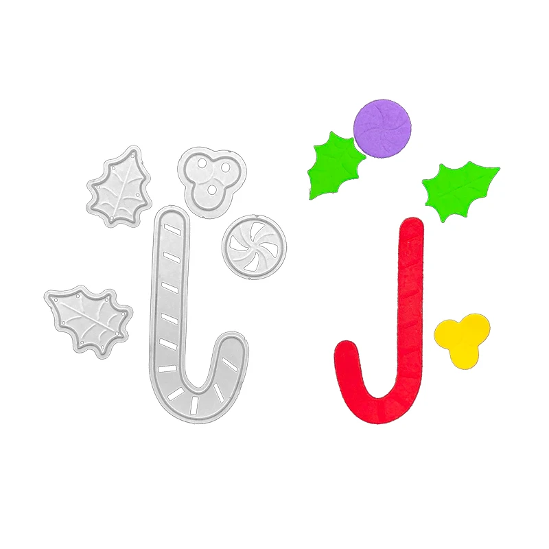 

Julyarts Walking Stick Dies 2021 New Arrivals Scrapbooking Material For DIY Scrapbooking Decorative Embossing Handcraft Die Cut