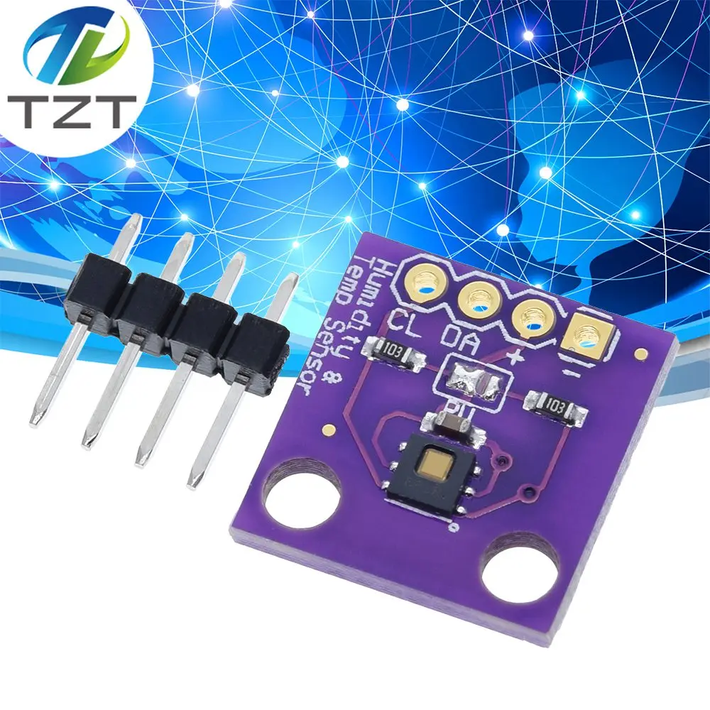 HDC1080 Модуль Низкая Мощность GY 213V Высокая точность цифровой влажности Сенсор с