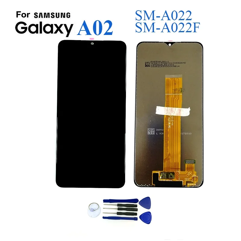Для Samsung A02 A022 SM A022F дисплей ЖК экран Замена для дигитайзер в сборе с сенсорным