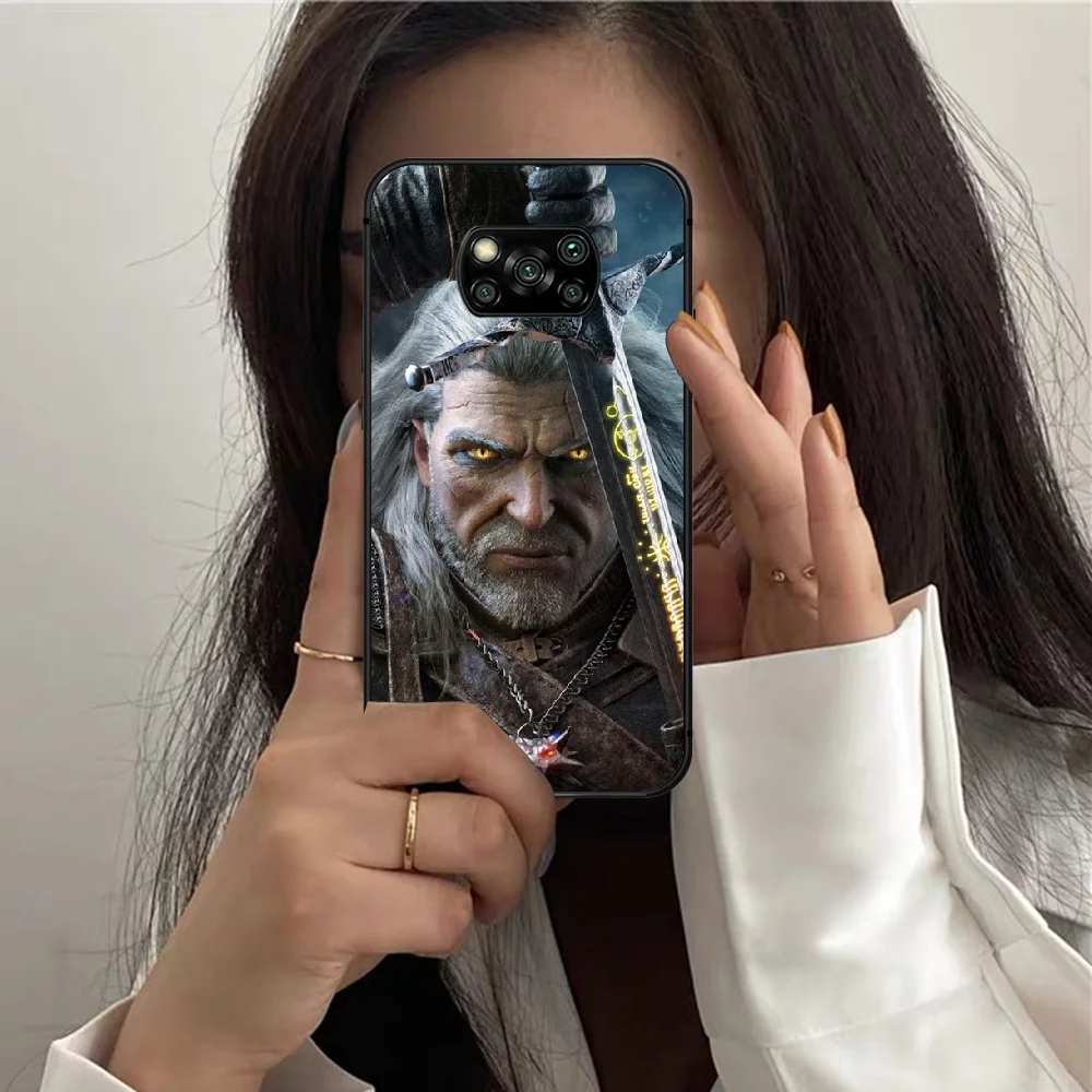 

Game witchers Phone Case For XIAOMI MI 8 9 SE Note 10 T Pro Lite Max 2 Poco X A 3 black Etui Pretty Cell 3D Waterproof Painting