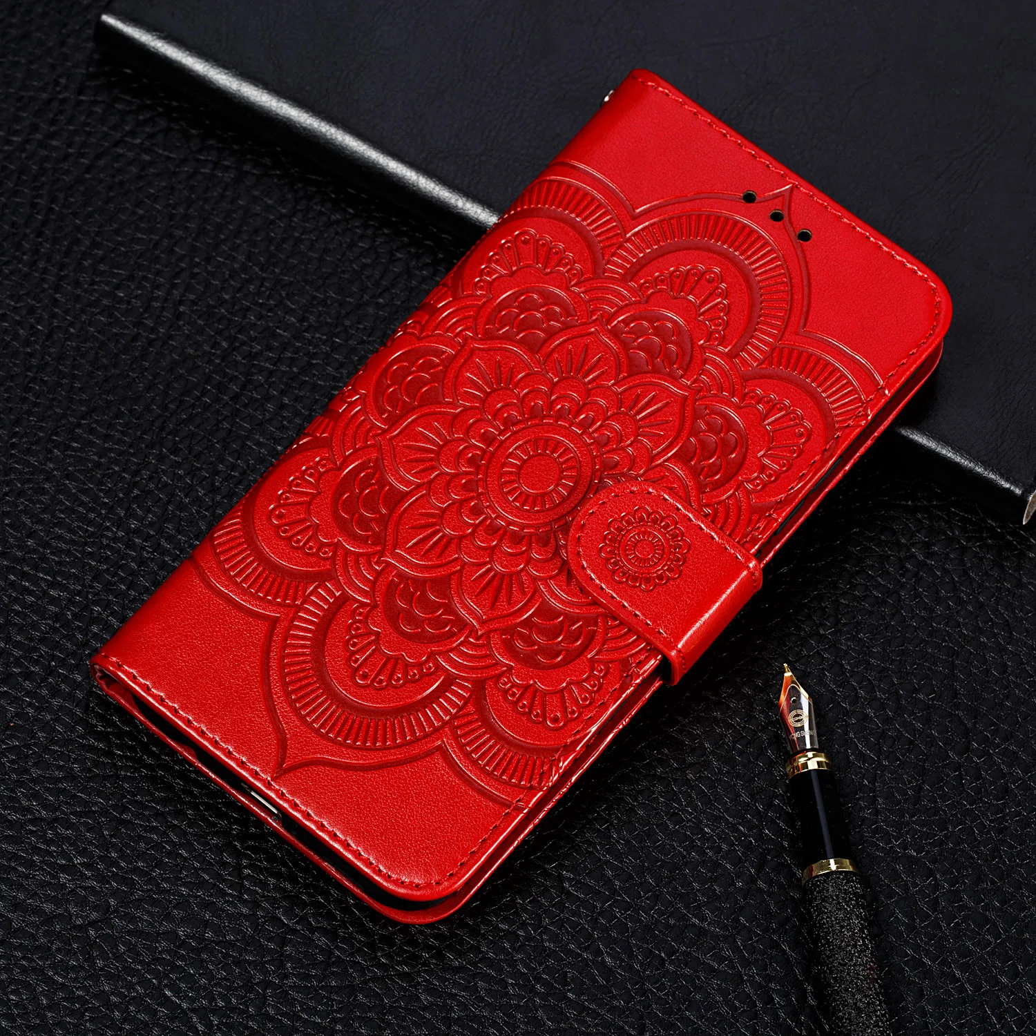 

Luxury Smart Phone Cover For Apple iPhone 11 12 Pro Max 8 7 Plus Xr Xs Max X Xs SE 2020 Support Flip Protective Case