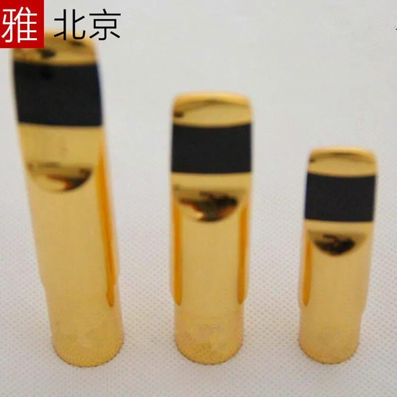Новый позолоченный 24K металлический мундштук альт саксофон/тенор