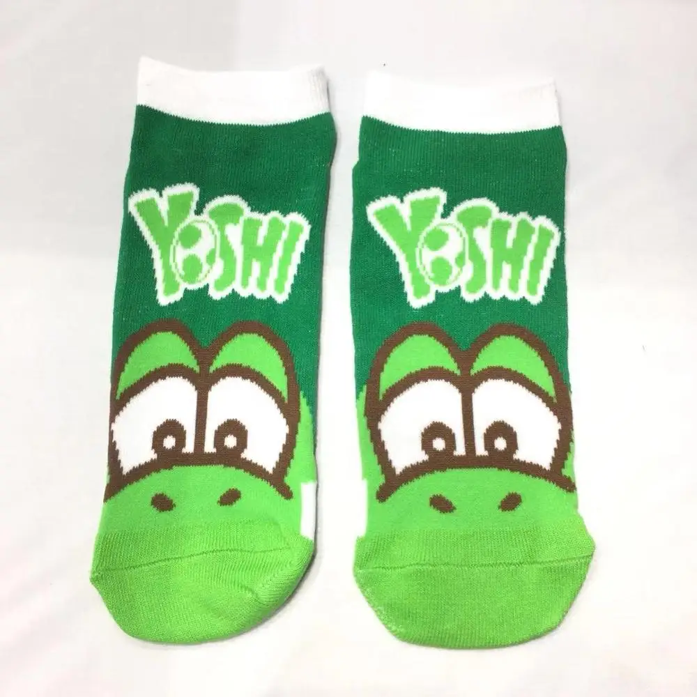 Аниме Мультяшные короткие носки супер Мэри Марио Братья косплей подарок цветные