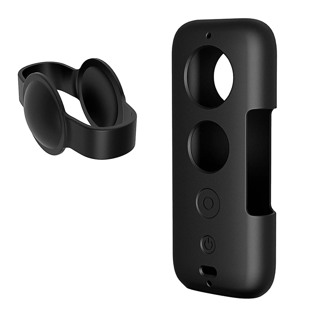 PULUZ универсальный силиконовый защитный чехол для объектива Insta360 ONE X защитная