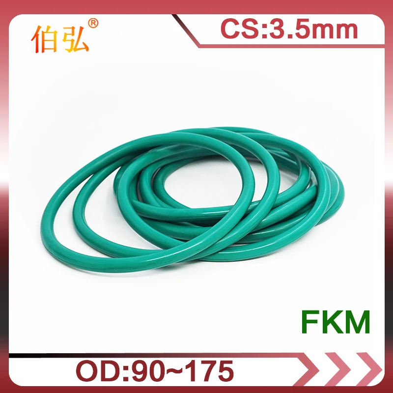 Фторруглеродное уплотнительное кольцо 1 шт./лот FKM уплотнение CS 3 5 мм