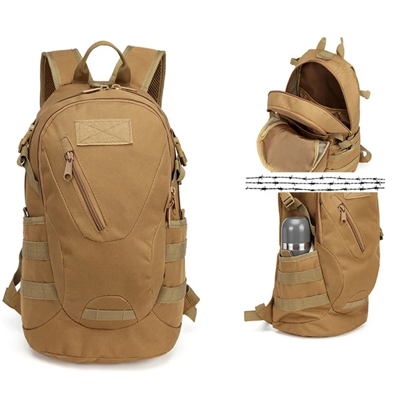 

2021 New Bag Tactical Backpack 20L Riding Pack Outdoor Travel Bag