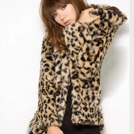 Vetement/осенне-зимняя женская куртка с капюшоном и леопардовым принтом из