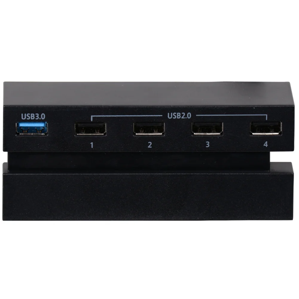 

USB 3.0/2.0 High-speed Extension Adapter Gaming USB HUB Controller for Game Machine (Black)