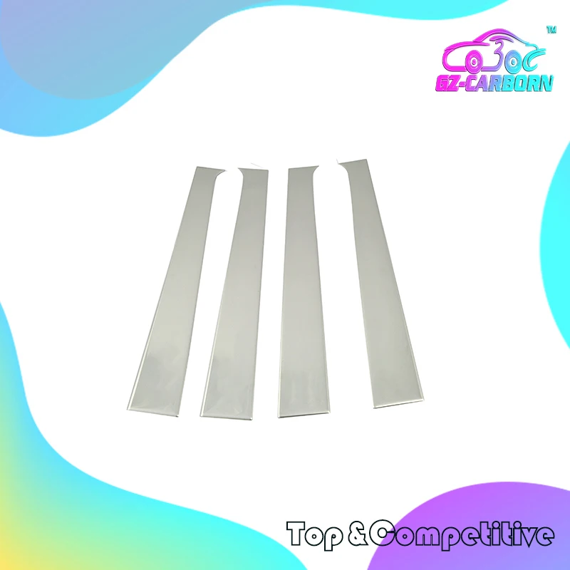

Car Window Pillar Post Trims 2002 2003 2004 2005 2006 2007 For Dodge Ram Crew Cab 4 Pieces/Set High Quality 304 Stainless Steel