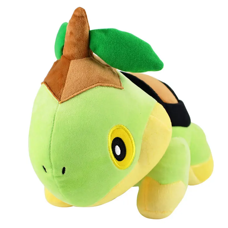 

30cm Pokemon Turtwig Plush Toy Elf Soft Grass Seedling Turtle Animal Stuffed Doll Halloween Christmas Gift Baby For Kid Child