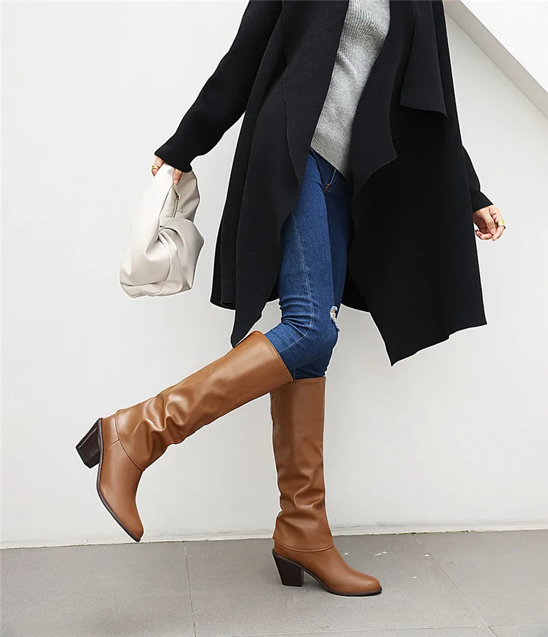 

ASUMER 2020 new arrive ankle boots women pleated mixed color high heels casual shoes autumn winter fashion Western boots woman