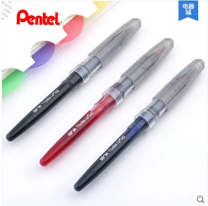 Ручка перьевая ручка Pentel Tradio Pulaman MLJ20 для TRJ50 0 7 2 мм японский черный/синий/красный