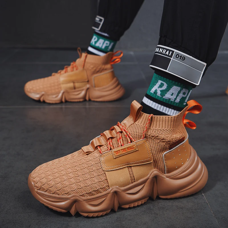 Мужские высокие кроссовки Обувь для скейтбординга Спортивная обувь