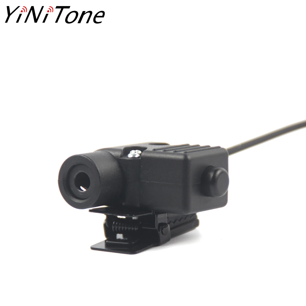 Military Headset U94 PTT For COMTAC MSA EARMOR TCA TRI NATO plug for MTP850S XIR P8268  APX4000 APX2000 APX6000 DP4800 DP3400