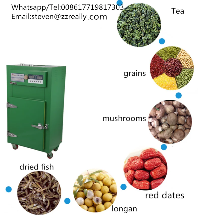 Small Household Dryer 9 Trays Roaster Pill Chrysanthemum Infrared Pepper Fruit Roast Machine | Бытовая техника