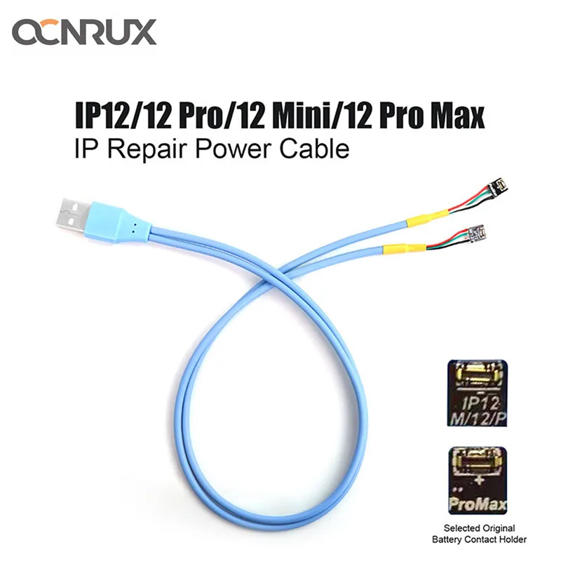 Кабель питания для ремонта IP iBoot кабель постоянного тока iPhone 12/12 Pro/12 Pro Max/12mini