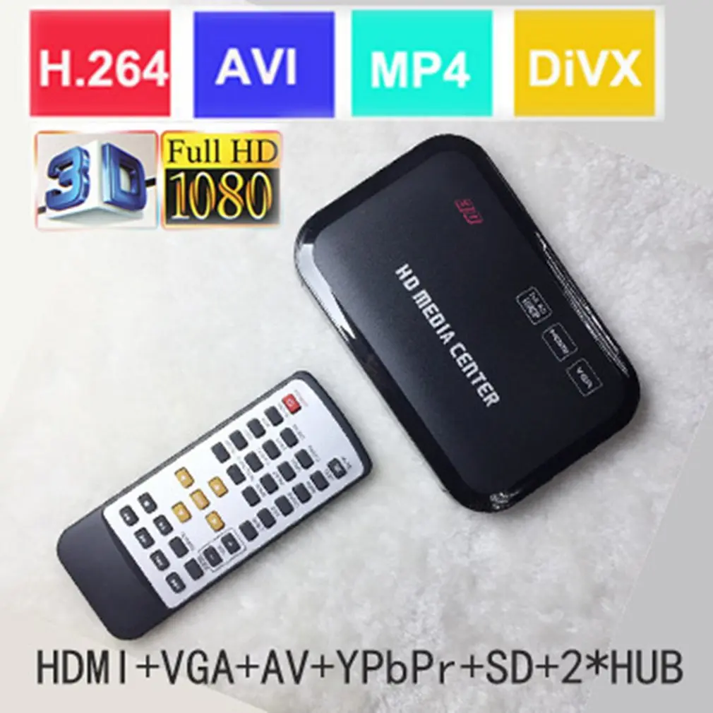1080P VGA Blu-Ray 3D плеер Full high definition мультимедийный интерфейс высокой четкости