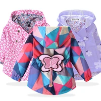 keaiyouhuo 2020 new autumn coats girls jackets for kids outerwear baby girls coat long sleeve childrens jackets hooded clothing