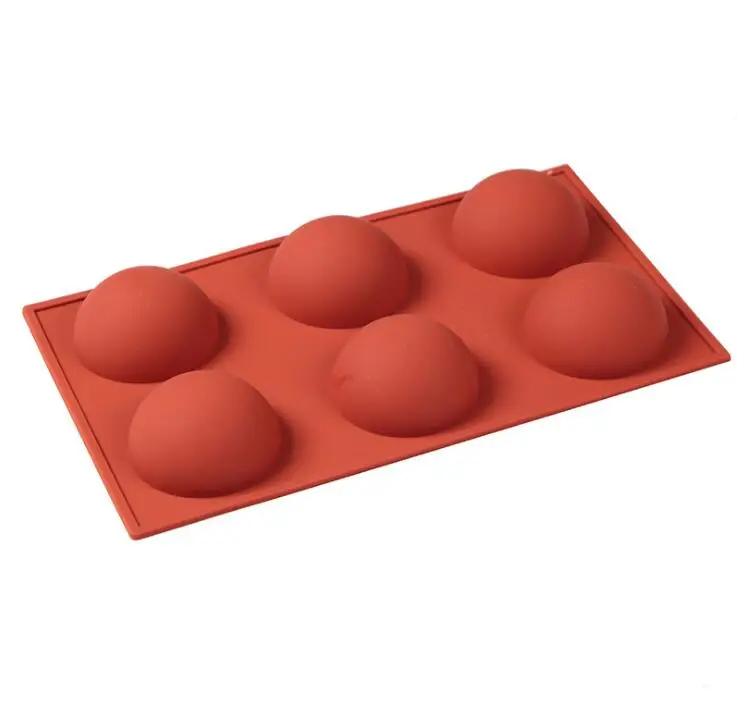 

DIY Decorating Ball Sphere Silicone Mold For Cake Pastry Baking Chocolate Candy Fondant Bakeware Round Shape Dessert Mould