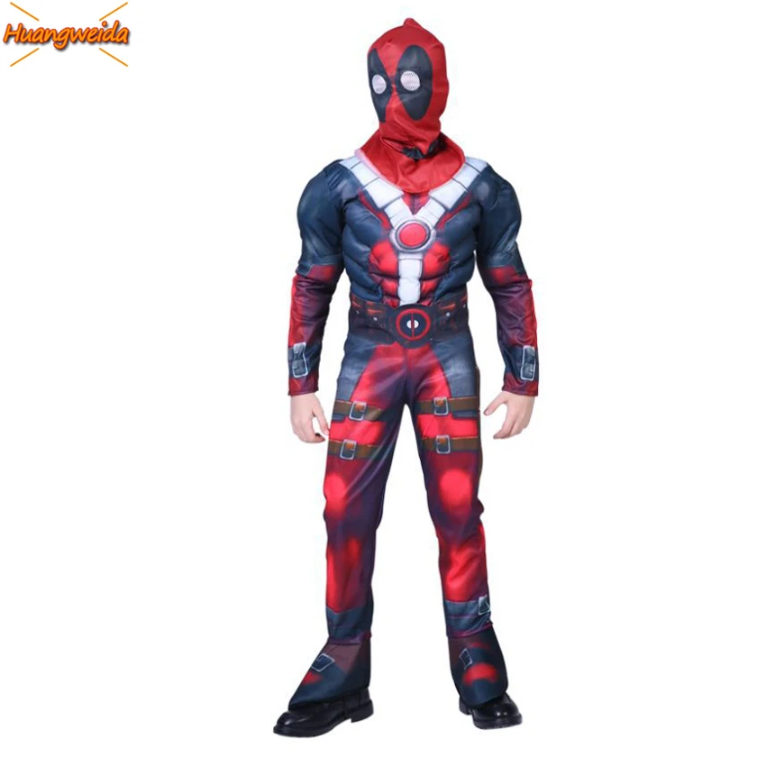Фильма Дэдпул Рубашки детская одежда костюмы на Deadpo Уэйд Уилсон маскарада