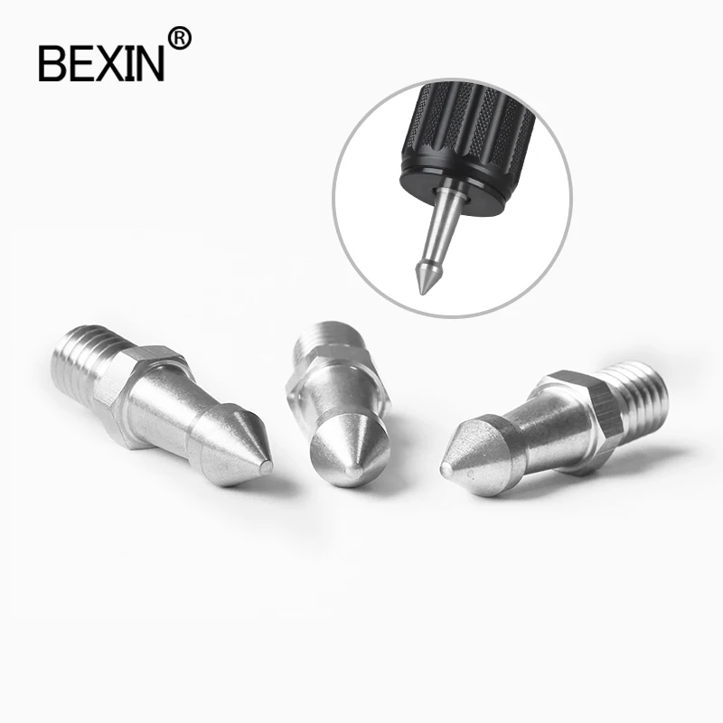 

photography accessories 3/8 1/4 M8 inch camera tripod spikes Replacement Part foot screw for for Gitzo Benro Monopod Tripod