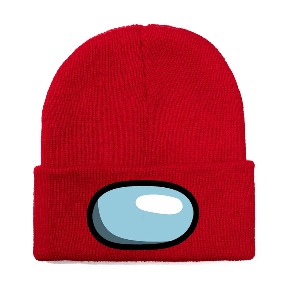 

25 Types Hot Game amon impostor Hat Model keep warm Knitted Hip hop Street cos cap hat fans Gift