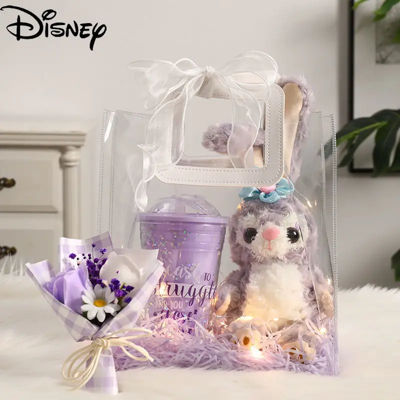 

Новинка 2021, креативный плюшевый Кошелек Disney StellaLou с милым мультяшным рисунком, с отделением для монет