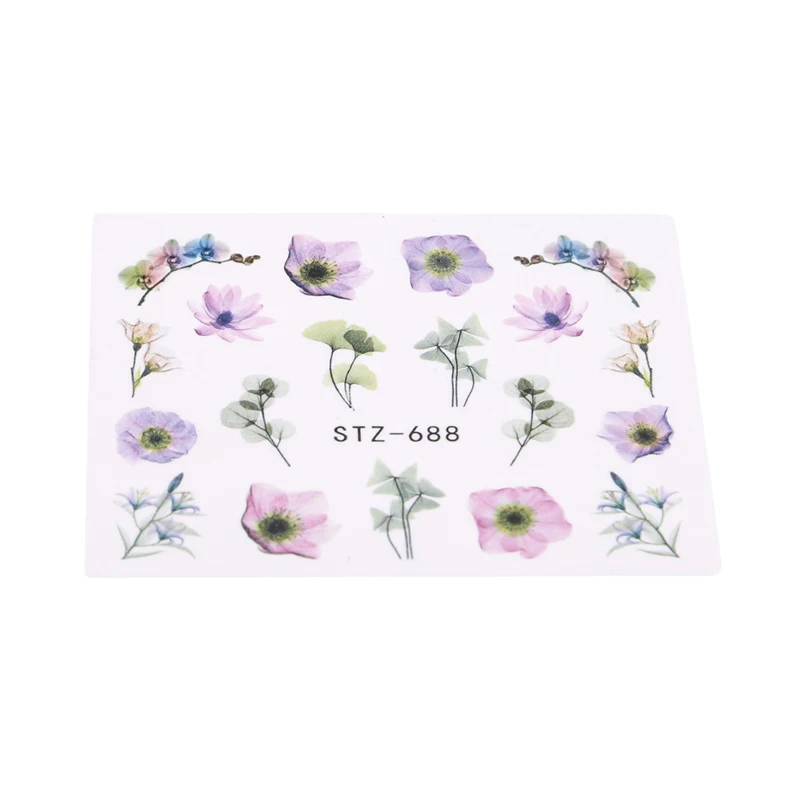 Наклейки для ногтей 5 цветов|Стикеры и наклейки| |