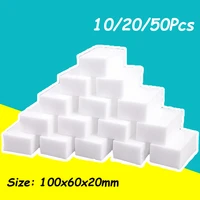 102050pcs melamine sponge magic sponge eraser cleaner cleaning sponge for kitchen bathroom household cleaning tools 1062cm