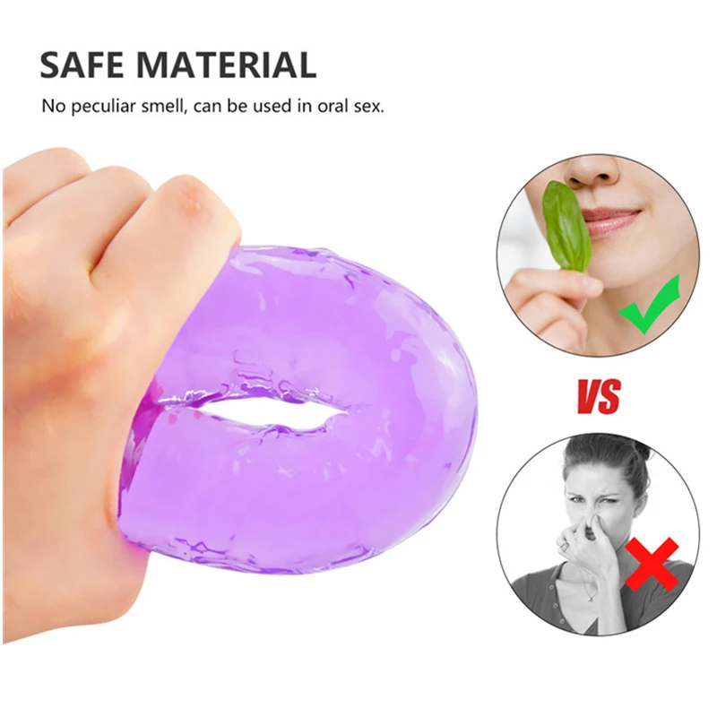 Erotic Soft Jelly Dildo Anal Butt Plug Realistic Dick Strong Suction Cup Adult Toys G-spot Orgasm Big Penis Sex For Woman | Красота и