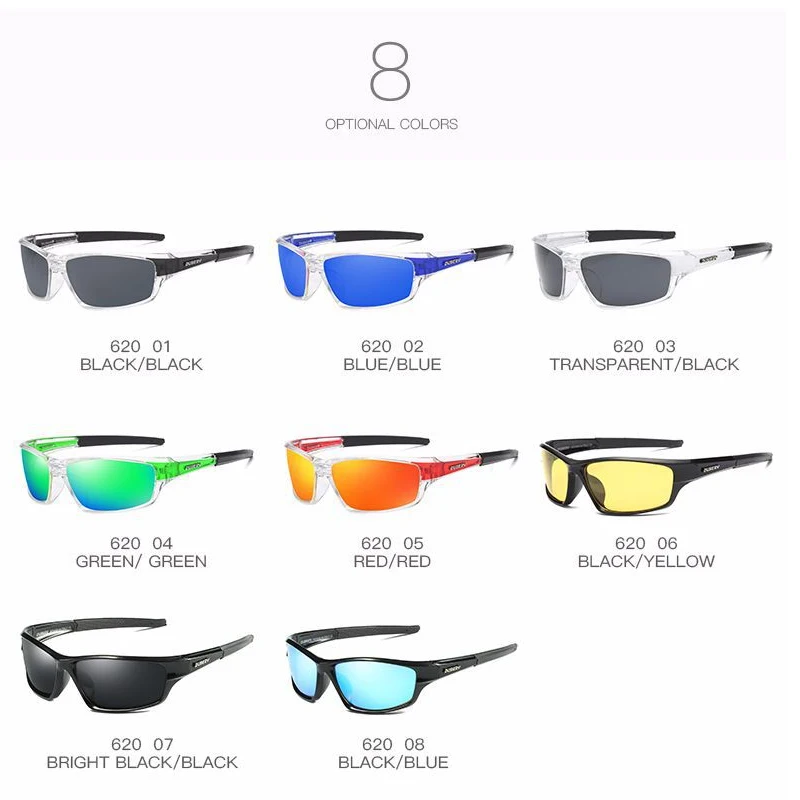 

DUBERY New Retro Men Polarized Sunglasses Daily Leisure Travel Sports Men Sun Glasses Anti-Glare UV400 Outdoor Goggles D1